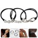 thumbnail image 2 of 3pcs Women Hair Ties Elastic Ponytail Holders Girls Hair Accessory Wrist Bracelets, 2 of 3