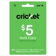 Cricket Wireless $5 e-PIN Top Up (Email Delivery)