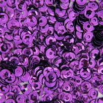 Threadart Loose Cup Metallic Sequins - 4mm - Purple - 5 Gross (720 pcs/pk) - 2 Sizes and 12 Colors Available