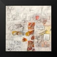 thumbnail image 2 of Teruzzi, Vittorio 12x12 Black Modern Framed Museum Art Print Titled - Come le lucciole, 2 of 5