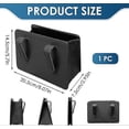 thumbnail image 2 of Mini cubo de basura plegable para coche - Organizador multifuncional para maletero, accesorio esencial para vehículos, SUV y camionetas - Diseño elegante y duradero - Negro, 2 of 5