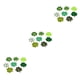thumbnail image 1 of Moyic St Patricks Day Stickers Green Lightweight Shapes Beautiful Shamrock Pray for the Coming of Luck Glitter Appearance Leaf Type1 NO1, 1 of 6