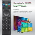 thumbnail image 5 of Universal Remote Control XRT140 for VIZIO Smart TV Remote Control Replacement Smartcast D, E, M, P, V, PX Series Smart TVs, 5 of 6