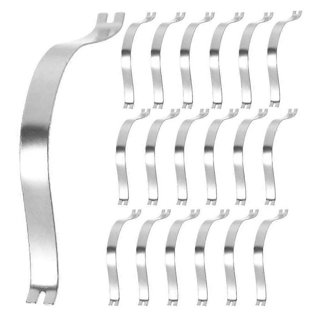 100pcs Spring Clips Stainless Steel Picture Frame Hardware Picture Baking Hooks