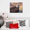 thumbnail image 5 of Orinice Eagle Bald Majestic Fine Art Aesthetics Printed wall murals for classrooms, kitchens, offices, farmhouses, bathrooms, room decor pictures, wall art paintings, living room, bedrooms,   offi, 5 of 6