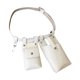 thumbnail image 3 of Riñonera de piel sintética resistente al agua para mujer, minibolso para teléfono de viaje blanco, 3 of 9