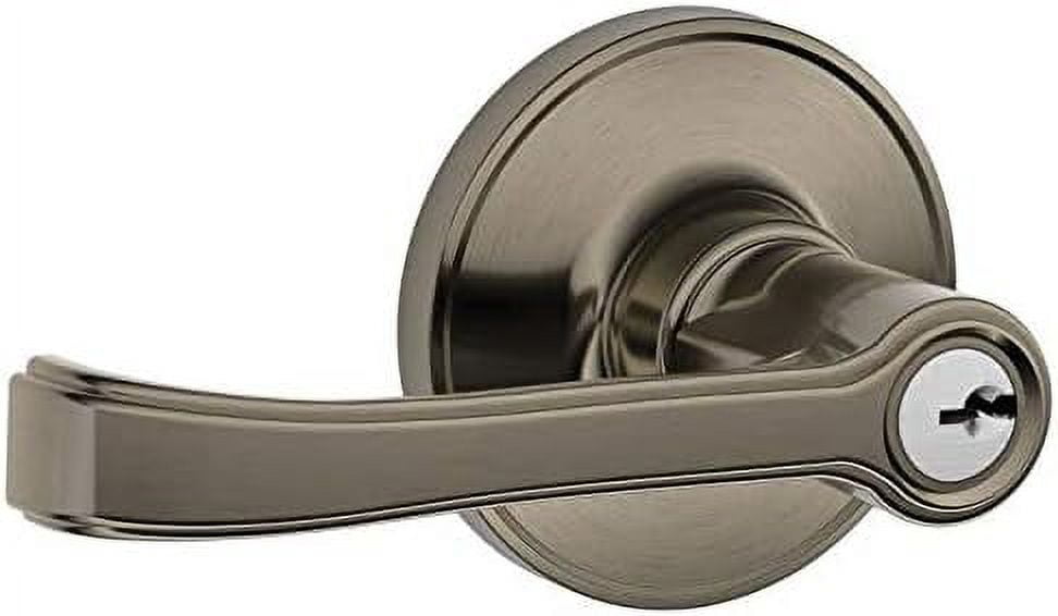 Schlage J54TOR619 Torino Single Cylinder Keyed Entry Door Lever