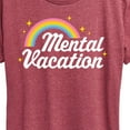 thumbnail image 3 of Instant Message - Mental Vacation - Women's Short Sleeve Graphic T-Shirt, 3 of 6