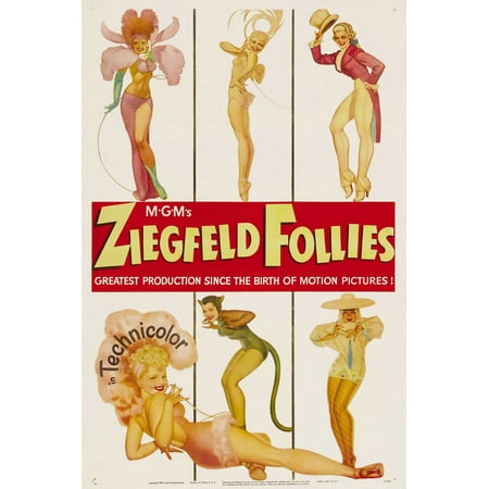 Ziegfeld Follies POSTER (27x40) (1946) (Style C)