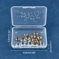 thumbnail image 7 of 1box Ring Brass Bead Frames Cadmium Free & Nickel Free & Lead Free Mixed color 6~10x2~2.5mm Hole: 1mm 24pcs/box, 7 of 7