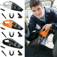 thumbnail image 3 of AuroraX Small Handheld Car Vacuum Household Vacuum Cleaner with Crevice Tool Portable Lightweight Powerful Bagless Vac Gift for Home Car Hard Floors & Carpets(Black), 3 of 3