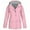 Pink, variant on Pntutb Women's Solid Rain Jacket Outdoor Plus Size Waterproof Hooded Raincoat Windproof