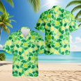 thumbnail image 2 of Netecom Lemon Pattern Hawaiian Shirt for Men, Lemon Lover Gifts, Fruit Button Down Summer Beach Short Sleeve Shirts, 2 of 6