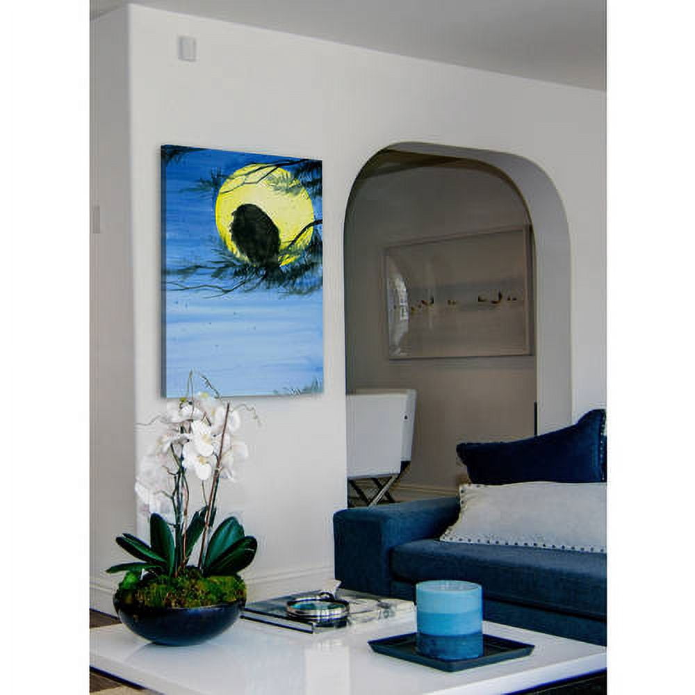 "High Moon" Painting Print on Wrapped Canvas