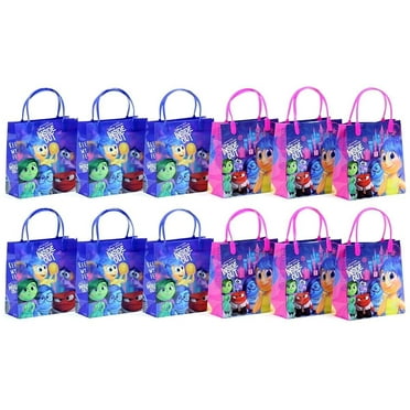 MII Inside Out Party Favor Goodie Medium Multicolor Gift Bags 12