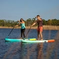 thumbnail image 6 of Drift Classic Inflatable Paddle Board - SUP Paddle Board & Accessories for Water Adventures - Portable Stand-Up Paddle Board for Easy Packing - Native Floral, Adult, 10 feet 8 inches, 6 of 8