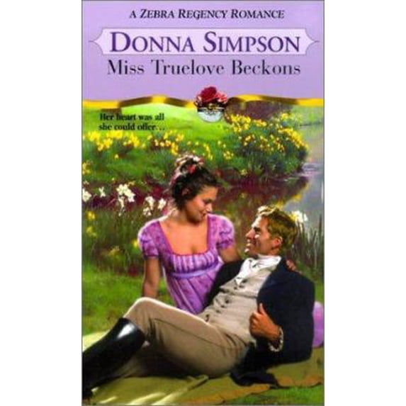 Pre-Owned Miss Truelove Beckons (Zebra Regency Romance S.) Paperback