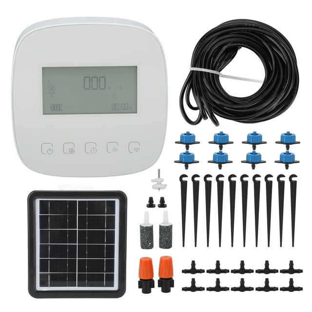 Système d'Arrosage Automatique Charge Solaire Programmable pour Tuya WiFi Smart Arrosage Machine