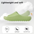 thumbnail image 5 of Cloud Slides Comfy Pillow Slides for Women & Men Soft EVA Recovery Slides Sandals Quick Drying Slippers Lightweight Thick Sole Open Toe Shower Shoes, 5 of 6