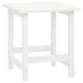 thumbnail image 2 of vidaXL Patio Adirondack Chair with Ottoman&Table Solid Fir Wood White, 2 of 12