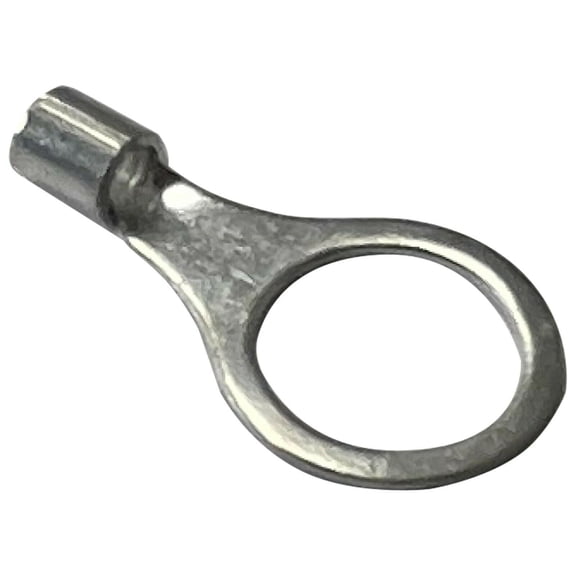 (100) Non-Insulated 12-10 AWG Gauge Ring Connector 1/2" Stud Electrical Wire Terminal - USA