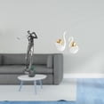 thumbnail image 2 of Elegante Figura De Resina De Cisne Golfista, Escultura Moderna De Golfista Y Elegante Adorno De Mesa De Cisne, Artesanía Artística Para Amantes Del Golf, Decoración De Estantería De Entrada., 2 of 8