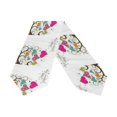 thumbnail image 1 of EREHome Happy Valentines Day Love Hearts Table Runner 13x70 Inches White Table Top Decoration, 1 of 5