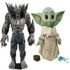 Toys DC Multiverse Dark Nights: Metal Devastator Earth -1 7" Action Figure + The Child Talking Toy with Character Sounds and Accessories The Mandalorian, Pack of 2