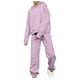 thumbnail image 1 of Puntoco Mujer Casual Polar Manga Larga Tallas Grandes Sudadera Con Capucha Pantalones Traje Deportivo Liquidación Puntoco Puntoco-4041, 1 of 3