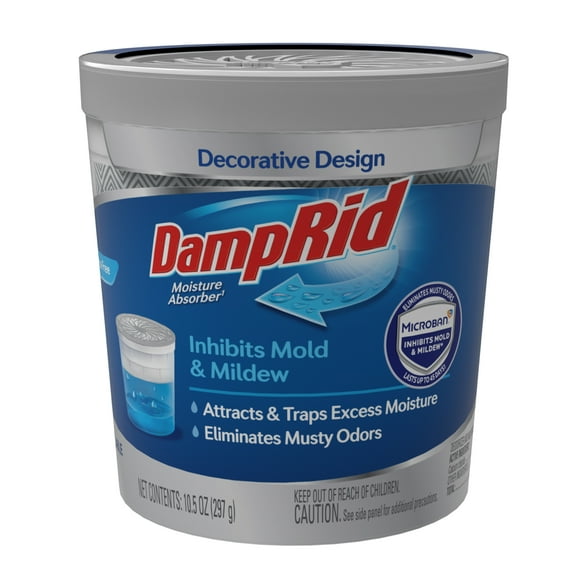 DampRid Refillable Moisture Absorber 10.5oz - Fragrance Free, 1 Pack