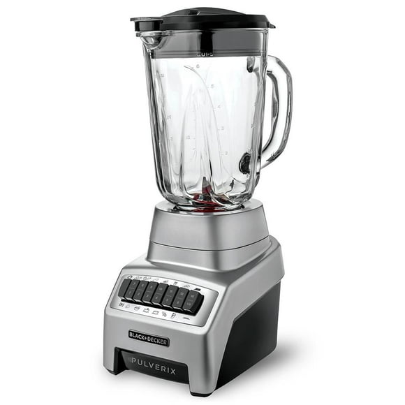 Licuadora Black & Decker Pulverix 12 Velocidades + Función de Pulso Plata