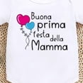 thumbnail image 5 of Caqnni Preemie 12-18 Months One-Piece Childrens Bodysuit Newborn Printed Short Sleeved Romper Comfortable A26-Light Blue, 5 of 6