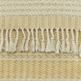 thumbnail image 6 of Rizzy Throw Handloomed Woven Gold/Natural 12"x10"x5", 6 of 6