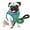 Lawn Green, variant on MoNiBloom No Pull Dog Harness with Leash, No Choke Reflective Pet Vest Adjustable Breathable Mesh Harnesses Dogs Walking, Purple M