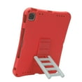 thumbnail image 5 of ELEHOLD For iPad Pro 11 2022/2021/2020/2018 EVA Shockproof Case Protective Cover, with 360° Rotating Stair Stand, Red, 5 of 11