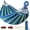 Blue, variant on 80.7"L X 61" Hammocks Portable Camping Hammock with Two Anti Roll Balance Beam and Sturdy Tree Straps for Camping, Patio, Backyard, Outdoor