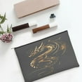 thumbnail image 6 of Susaid Golden Dragon Tattoo Art Print Makeup Mini Bags for Women Multi Color Cosmetics Bag Travel Toiletry Bag Pencil Pouch Blank Makeup Bags with Zipper, 6 of 7