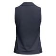 thumbnail image 4 of Cilsoka Women's Sleeveless Button Down Blouse, Solid V Neck Classic Collared Tank Top, Casual Work Office Cotton Linen Shirts S-XXXL, 4 of 7