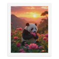 thumbnail image 5 of Paint by Numbers Kit for Adults, Panda Sunset Flower Field Paint by Numbers, Easy Paint by Numbers Kit for Adults Beginner, DIY Adult Paint by Number Kits on Canvas, 12x16in Home Decor, 5 of 7