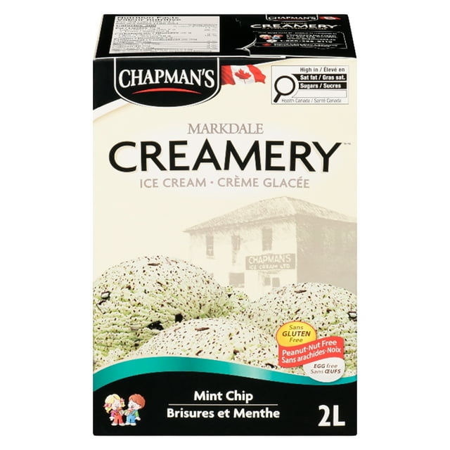 Chapman's Markdale Creamery Mint Chip Ice Cream 2L