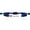 Blue, variant on Uloveido Medical Alert ID Bracelet Laser Engraved Adjustable Wristband for Men Women Emergency First Aid, Handmade String Braided Health Alert Engraved Bracelet Y3944