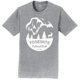 thumbnail image 1 of Camiseta de manga corta de Gravity Outdoor Co. Yosemite - Logo blanco - Heather - X-Large Gravity Outdoor Co. Camiseta de manga corta, 1 of 1