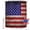 Blue, variant on Independence Day Shower Curtain Set with Hooks, Retro USA Flag Patriotic Vintage Water Repellent Shower Curtains for Bath Decor Sturdy Shower Curtain, Machine Washable 36x72 Inch