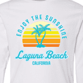 thumbnail image 4 of Inktastic Summer Enjoy the Sunshine Laguna Beach California in Blue Long Sleeve Youth T-Shirt, 4 of 5