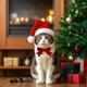 thumbnail image 4 of Uuiauoio Adjustable Velvet Pet Collar with Cute Bow and Bells Christmas Holiday Decoration Pet Accessory for Cats Dogs Rabbits Festive Party Wear and Photo Props,Suitable For Christmas Decoration, 4 of 6