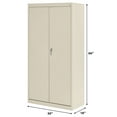 thumbnail image 6 of Sandusky Braefell 20 Gauge Steel Single Storage Cabinet ( 66'' H x 30'' W x 18'' D), 6 of 6