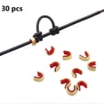 thumbnail image 2 of Clip de Boucle de Cloche de Corde en Laiton Accessoires de Nœud 30 Pcs, 2 of 9