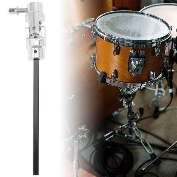 FRCOLOR  Bass Drum Pedal Link Bar for Kit Linkage Replacement Silver