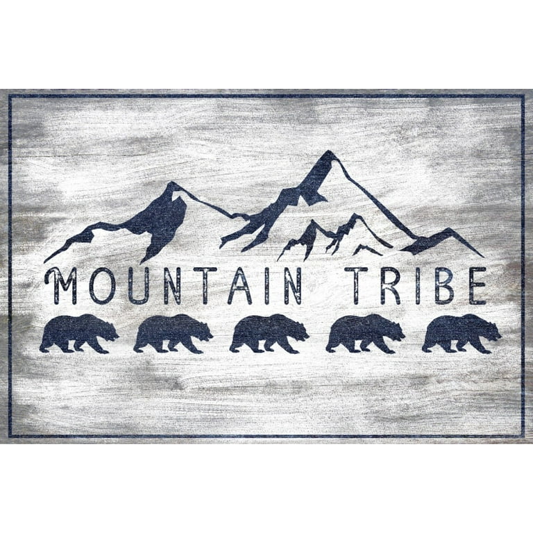 Mountain Bear Kitchen Towel