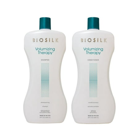 BioSilk Volumizing Therapy Shampoo + Conditioner (34 oz. each) - COMBO